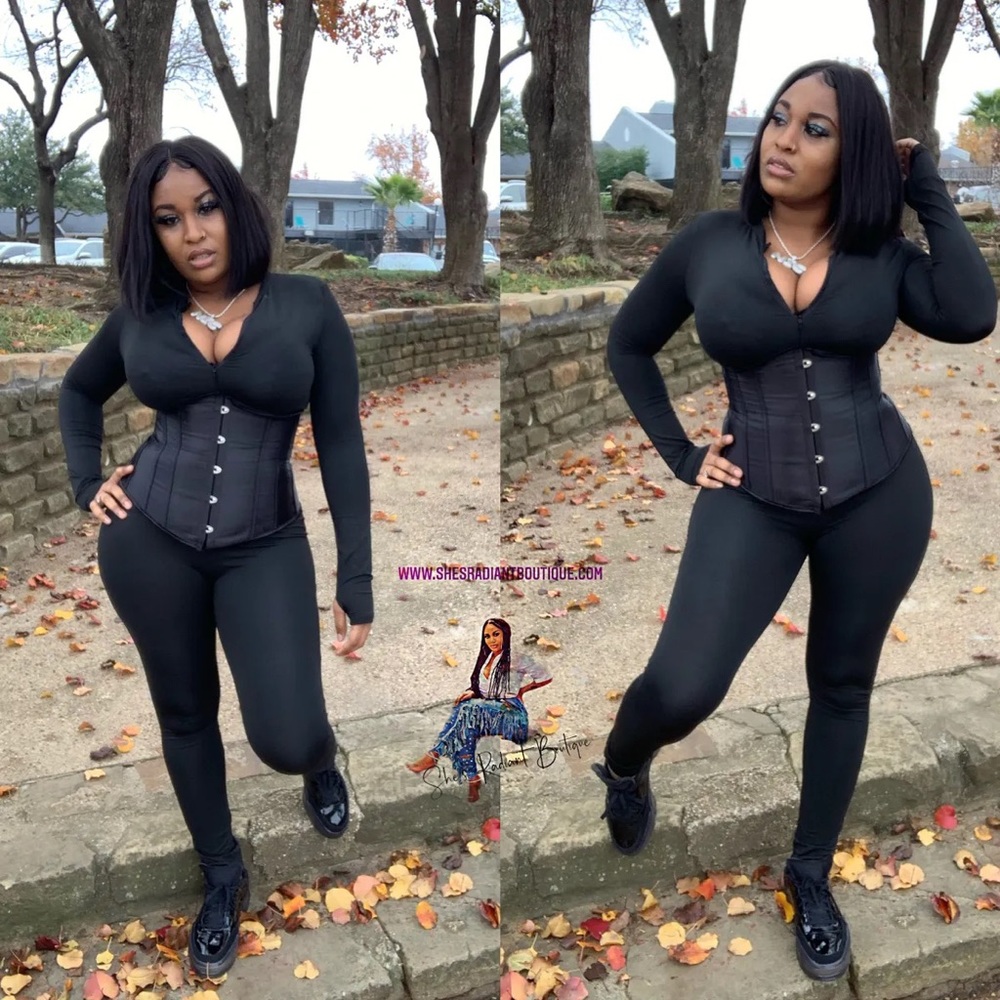 Bodysuit with corset